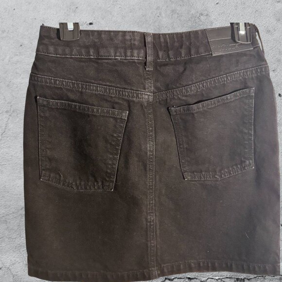 Jack Willis Black Denim Mini Skirt size 4 NWTS - Picture 4 of 4